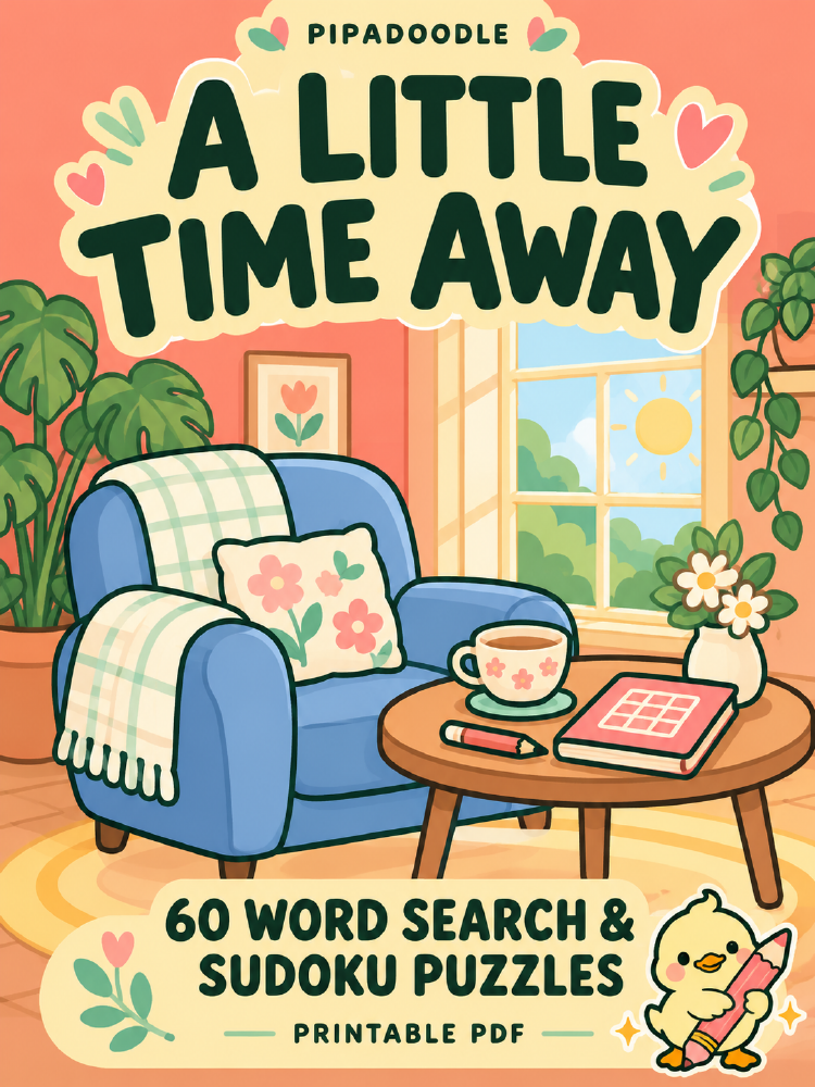 A Little Time Away — illustrated collection cover